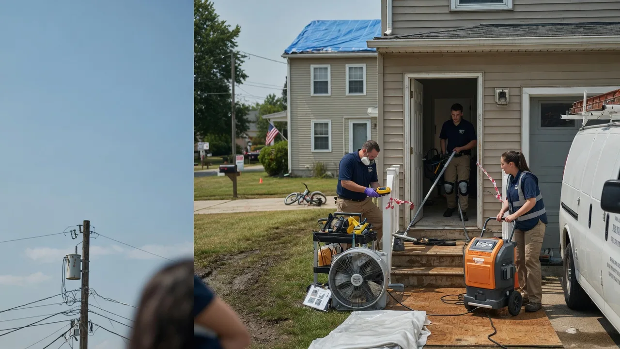 Water Damage Repair in Menomonee Falls, WI near me